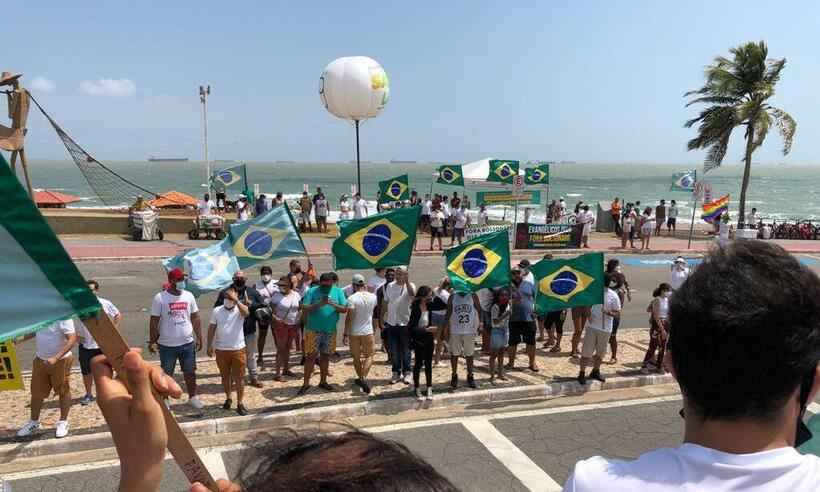 São Luís tem manifestação pelo impeachment de Bolsonaro - MBL/Reprodução