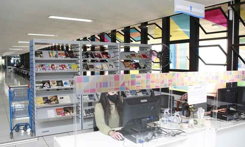 Uberlândia reabre bibliotecas públicas, mas com protocolos sanitários - Cleiton Borges/Secretaria de Governo e Comunicação/Divulgação