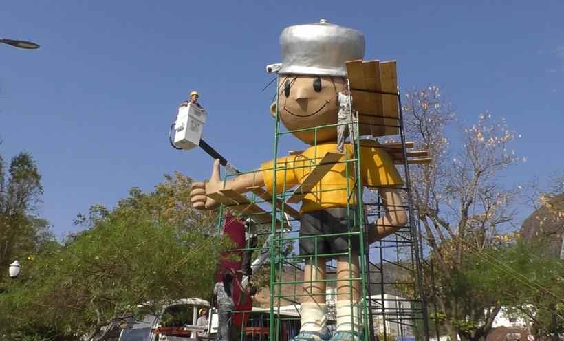 Após quase perder cabeça, Menino Maluquinho ficará novo na terra de Ziraldo - Reprodução/Super Canal Caratinga