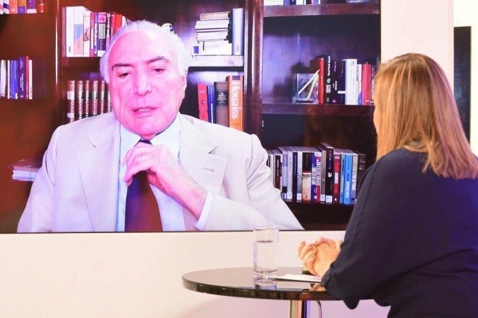 Temer não crê em 3ª via e acha improvável candidato do MDB - Ed Alves/CB/D.A Press