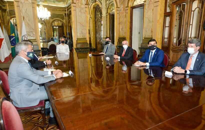 Zema se reúne com líderes dos Poderes após ultimato sobre dívida com União - Cristiano Machado / Imprensa MG