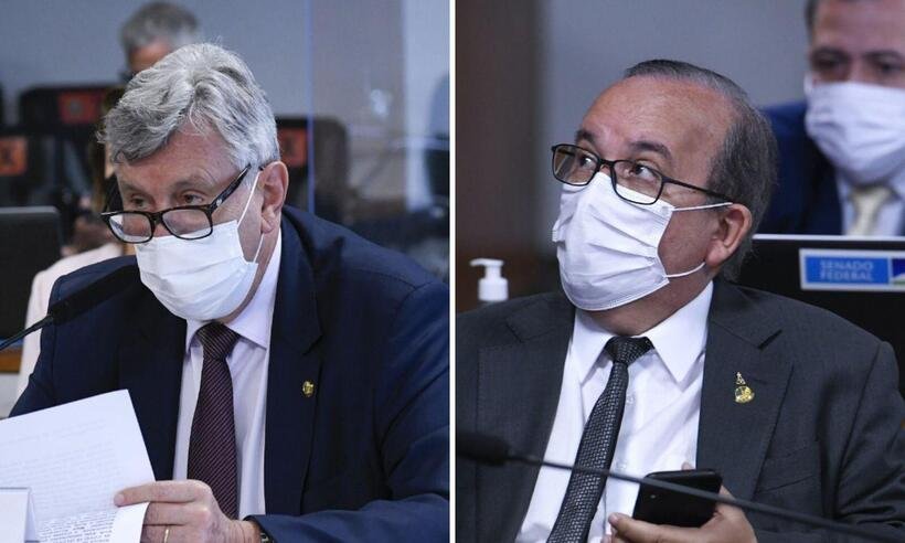 'Bolo do Heinze vai ter cobertura de cloroquina', brinca Jorginho Mello -  Roque de Sá/Agência Senado