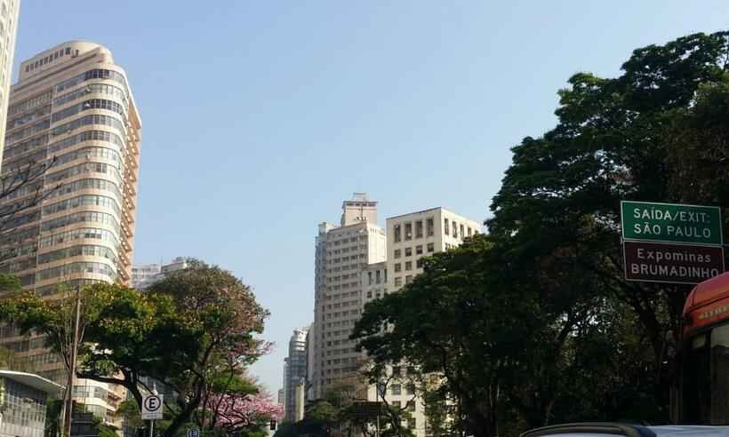 Calor extremo pode bater recorde do ano e ultrapassar os 40°C em Minas - Edesio Ferreira/EM/D.A Press