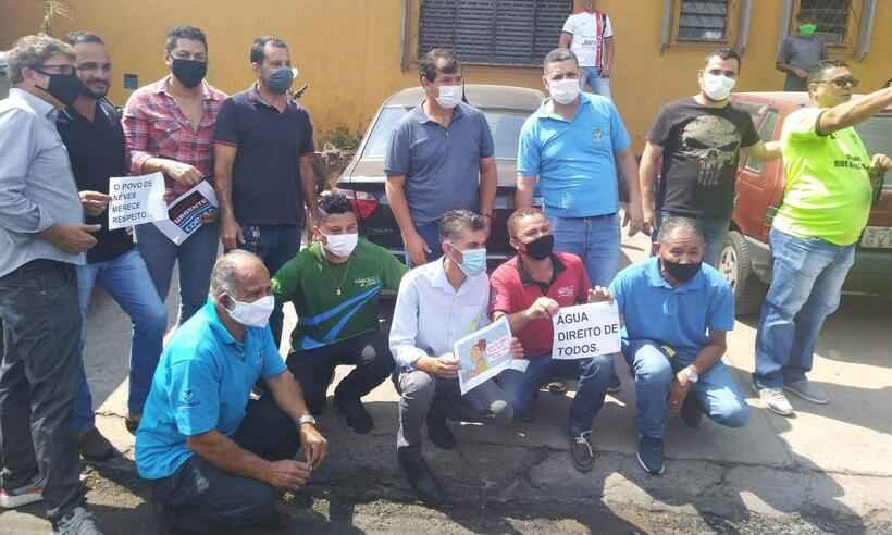 Ribeirão das Neves está sem água há 15 dias e população protesta  - Câmara Municipal de Ribeirão das Neves/Divulgação