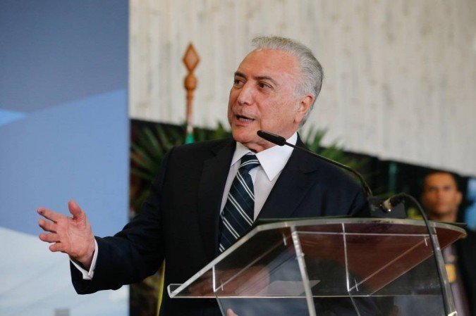 Michel Temer: Moraes não recuou 'um milímetro' em conversa com Bolsonaro - Cesar Itiberê/PR