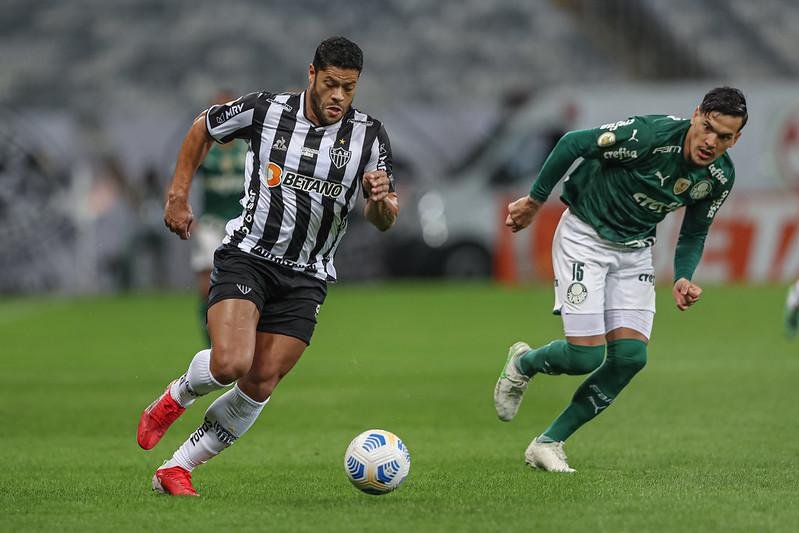 Rivais na Libertadores, Palmeiras e Atlético têm números semelhantes no ano - Pedro Souza/Atlético
