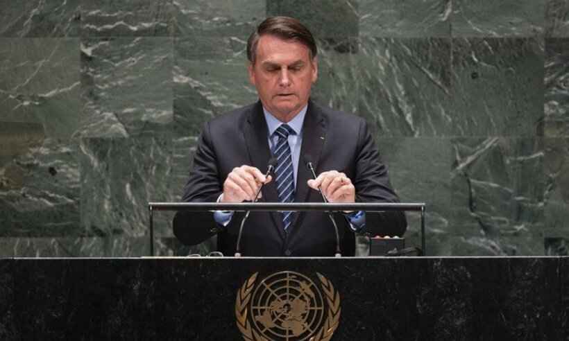 Bolsonaro sobre seu discurso na ONU: 'Verdades que desesperam' - Johannes EISELE / AFP
