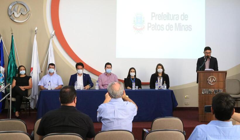 Patos de Minas lança programa de recuperação econômica - Prefeitura de Patos de Minas/Divulgação