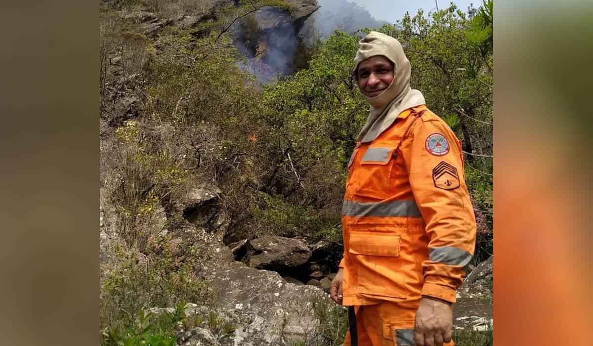 Bombeiro de Barbacena morre durante combate a incêndio em Minas - Arquivo pessoal
