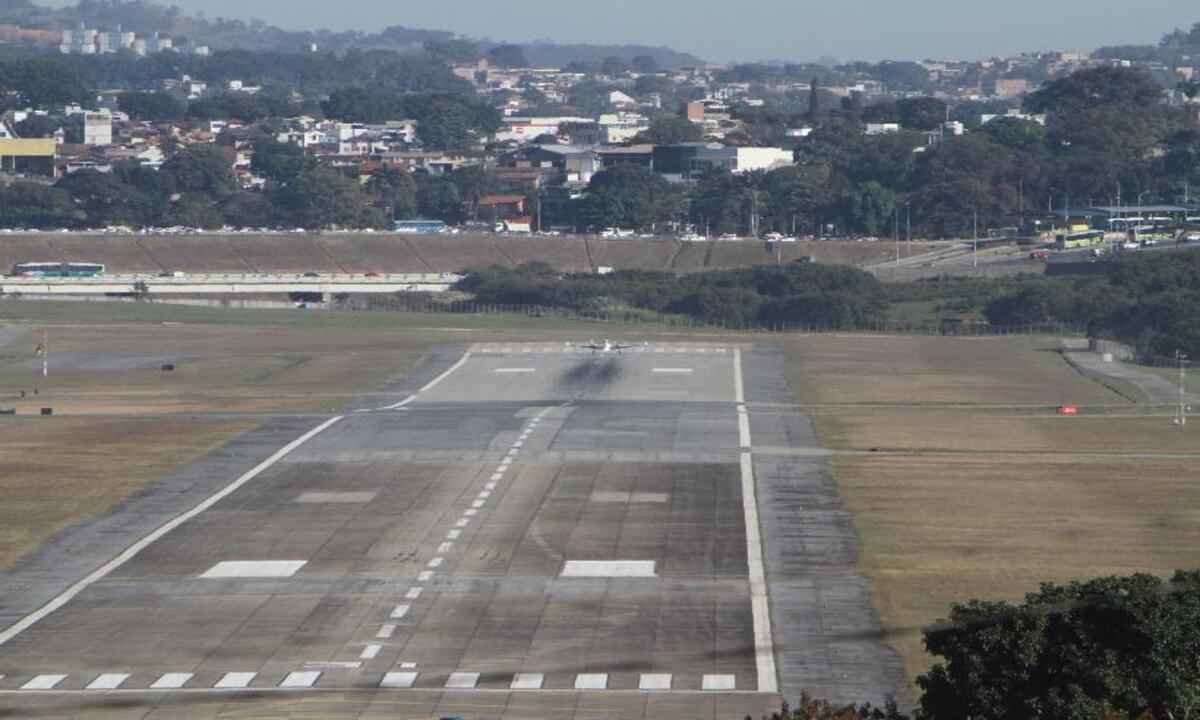 Aeroporto da Pampulha será leiloado na próxima terça-feira (5/10) - Edesio Ferreira/EM/D.A Press