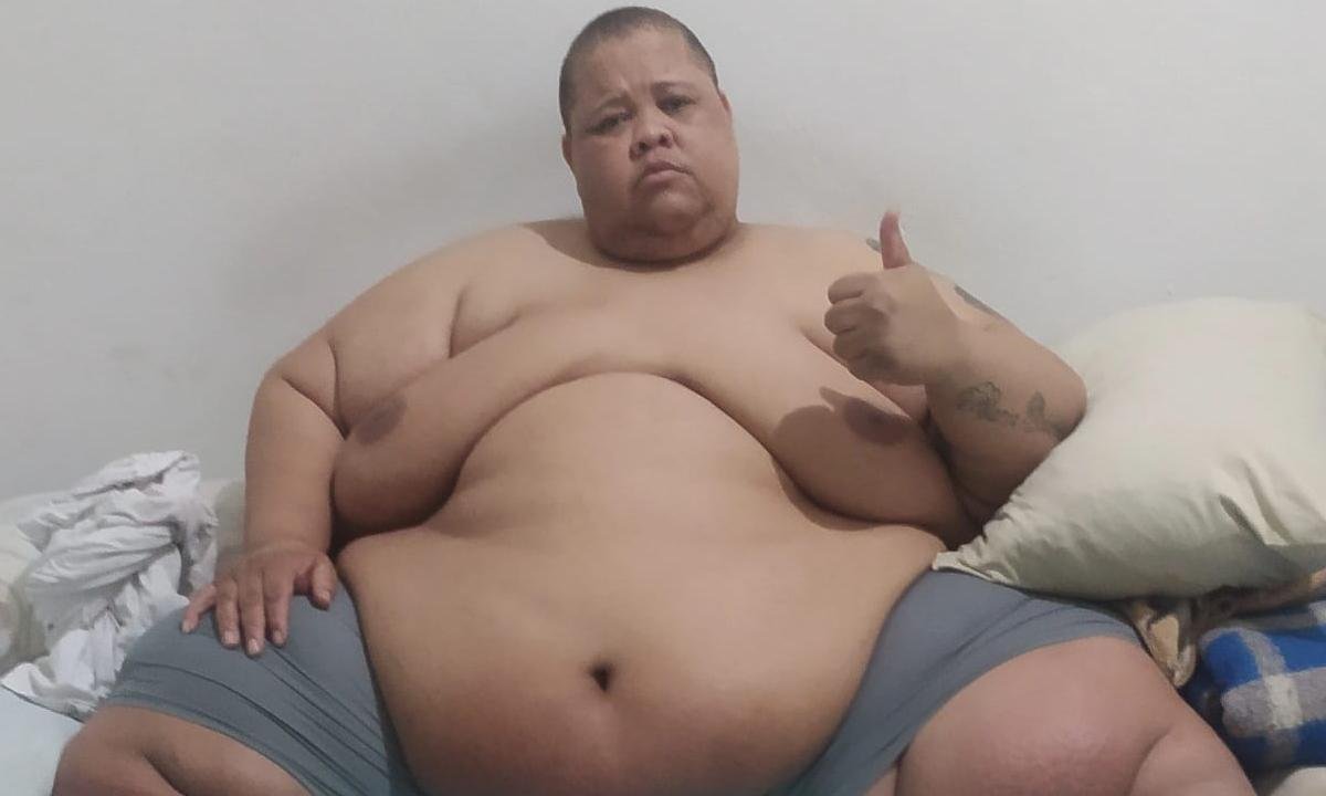 Homem com mais de 300kg pede ajuda para realizar cirurgia bariátrica - arquivo pessoal