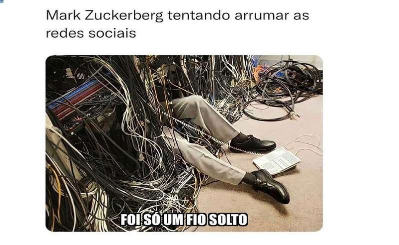 Famosos e anônimos se divertem com pane do WhatsApp; veja os memes - Reprodução/Twitter
