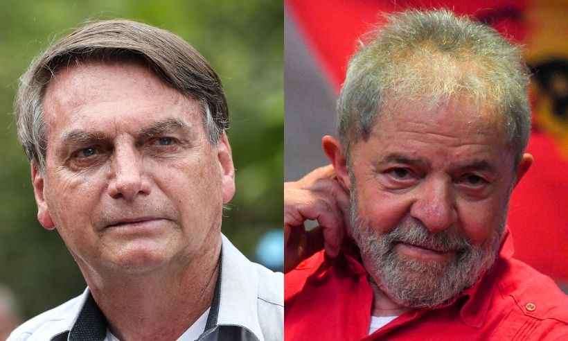 Eleições 2022: Lula à frente de Bolsonaro em Minas, diz pesquisa - Marcos Corrêa/Presidência da República; Apu Gomes/AFP