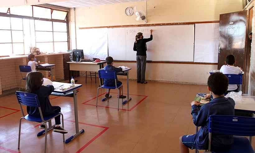 Minas Gerais aprova retorno de 100% dos alunos às salas de aula - Jair Amaral/EM/D.A Press