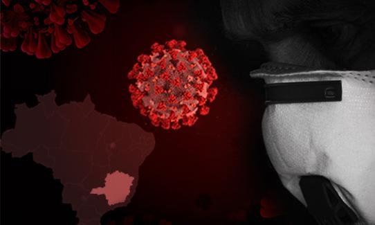 Brasil chega a 600 mil mortos por COVID-19 - Arte/EM/D.A press