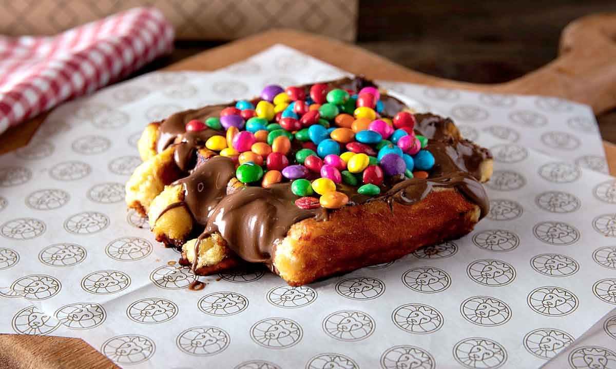 Rede que serve receitas originais de waffles inaugura primeira loja em BH -  The Waffle King/Divulgação