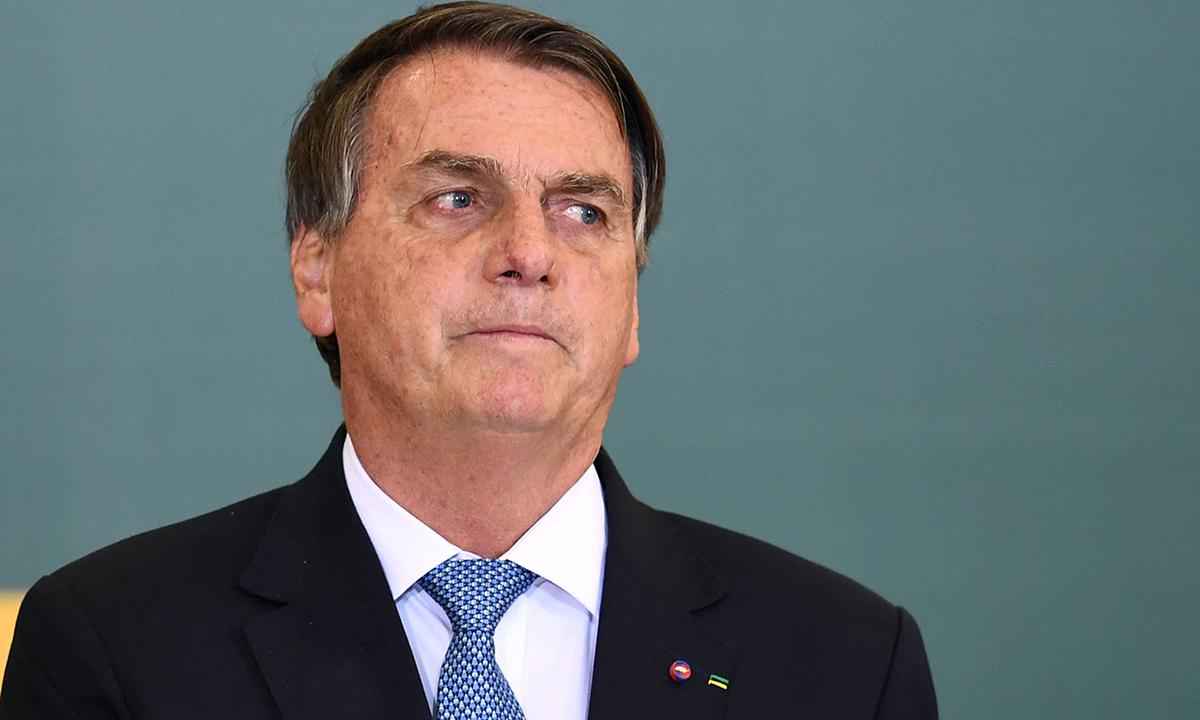 Bolsonaro: ''Decidi não tomar mais a vacina. Imunização está lá em cima'' - Evaristo Sá/AFP - 07/10/2021