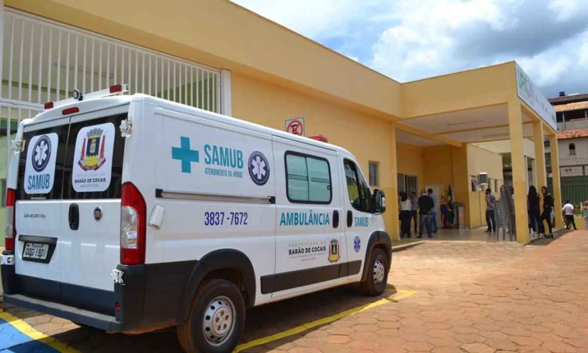 Homem morre ao saber que filho levou um tiro - Prefeitura de Barão de Cocais/Divulgação