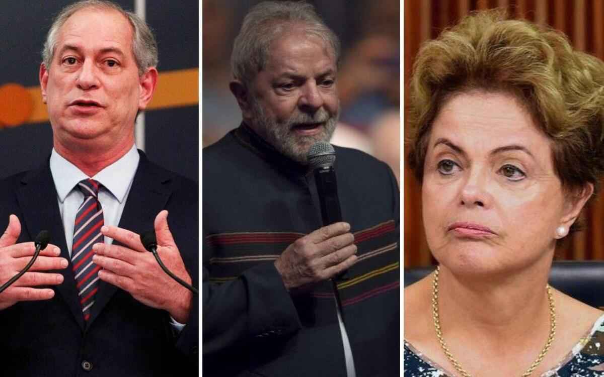 Ciro Gomes: 'Lula conspirou pelo impeachment da Dilma' - AFP/Reprodução