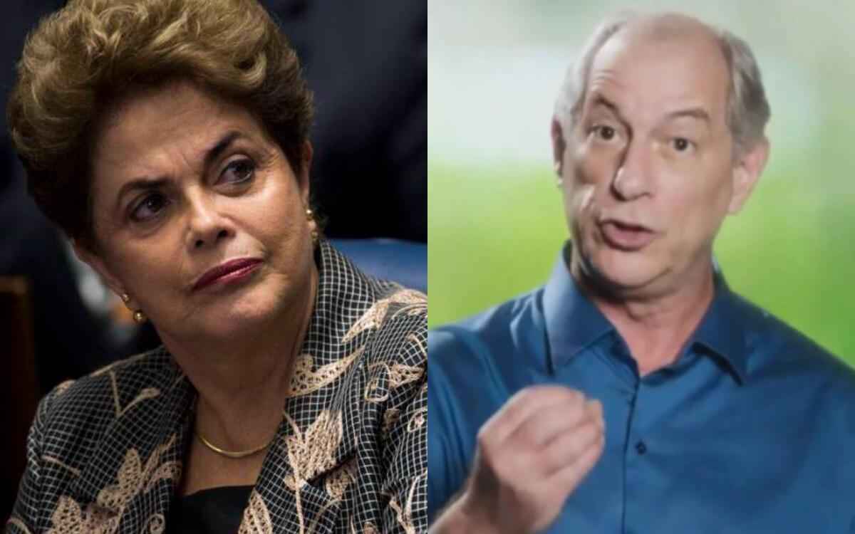 Dilma chama Ciro de 'misógino': 'Lamento ter dado minha amizade' - Redes Sociais/Reprodução