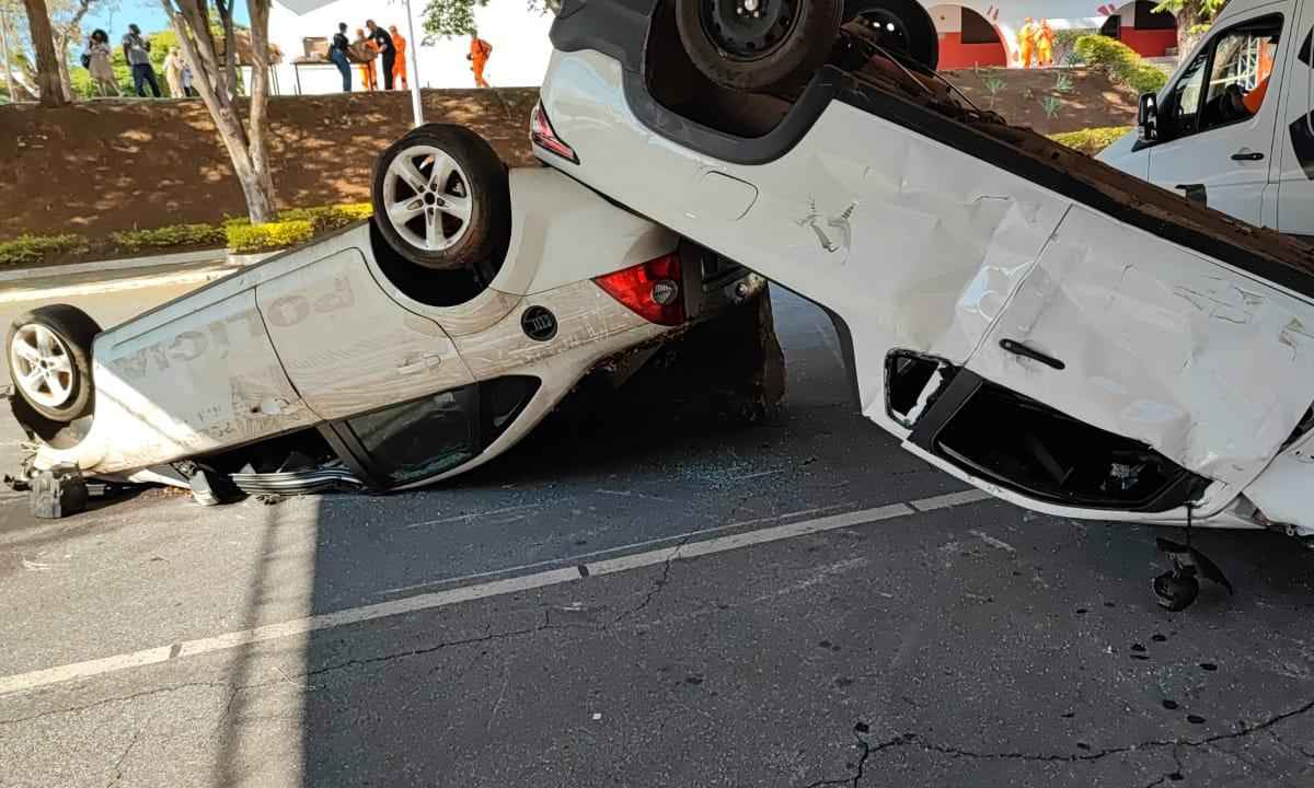 Bombeiros de Minas e outros estados participam de simulado de acidente - Corpo de Bombeiros/Divulgação