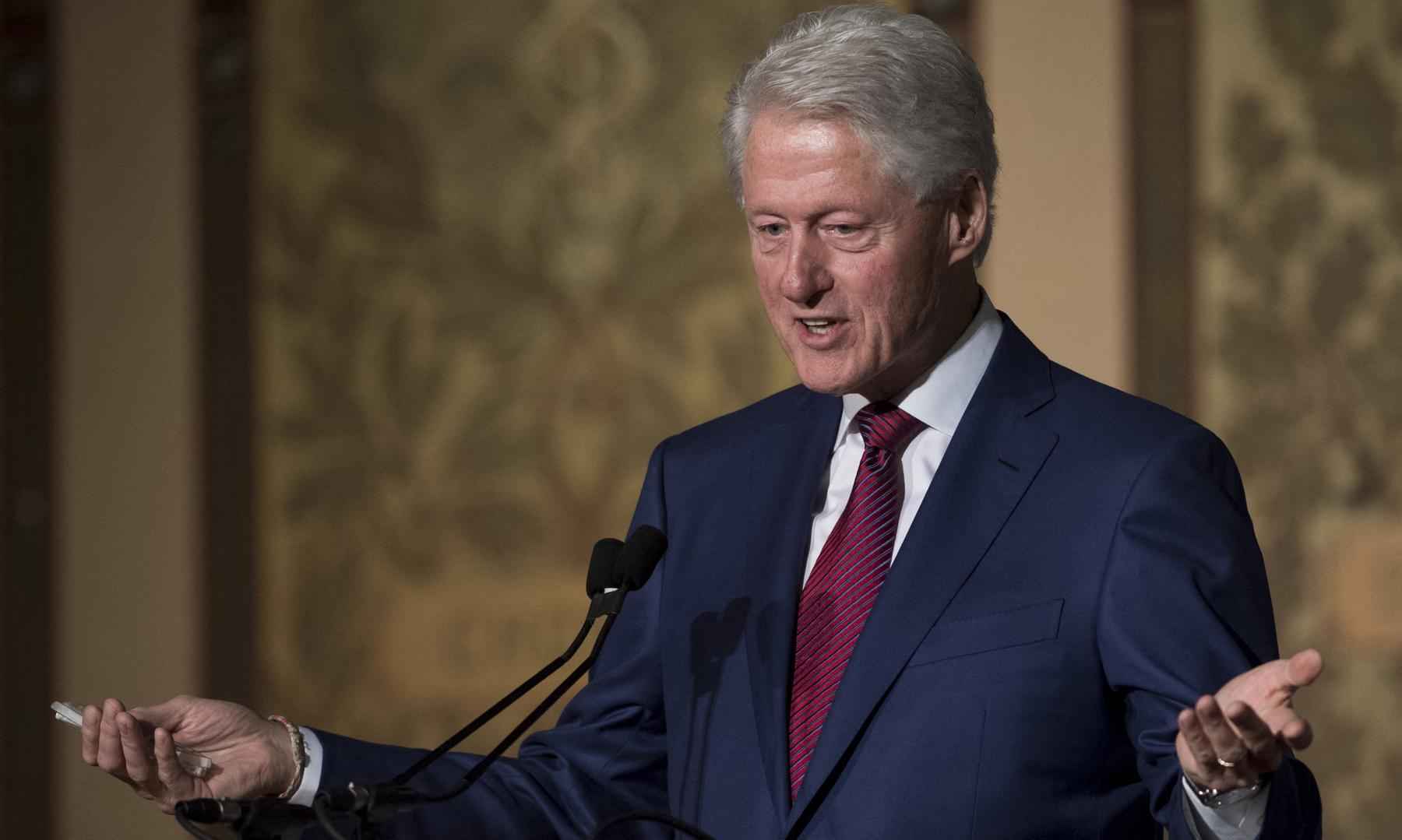 Bill Clinton, ex-presidente dos Estados Unidos, é hospitalizado - SAUL LOEB / AFP

