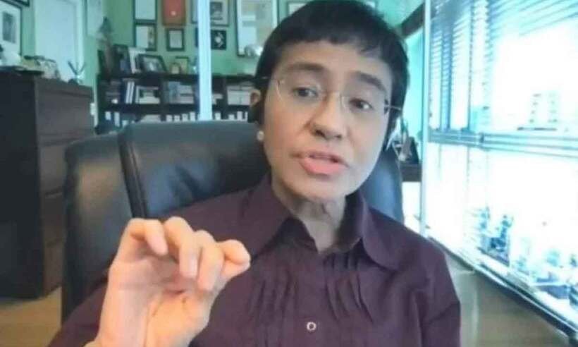 'Mentiras podem matar', diz jornalista filipina, ganhadora do Nobel da Paz - Zoom/Reprodução