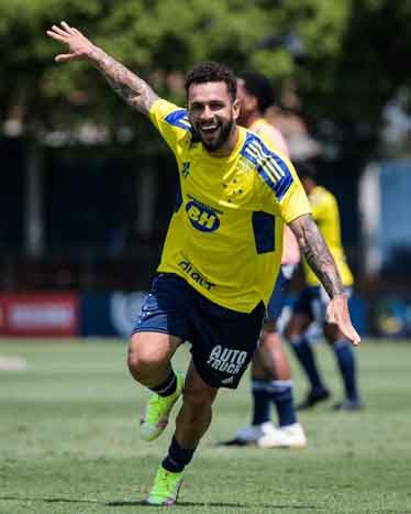 Jogadores do Cruzeiro voltam aos treinos e se preparam para encarar o Avaí - Gustavo Aleixo/Divulgação