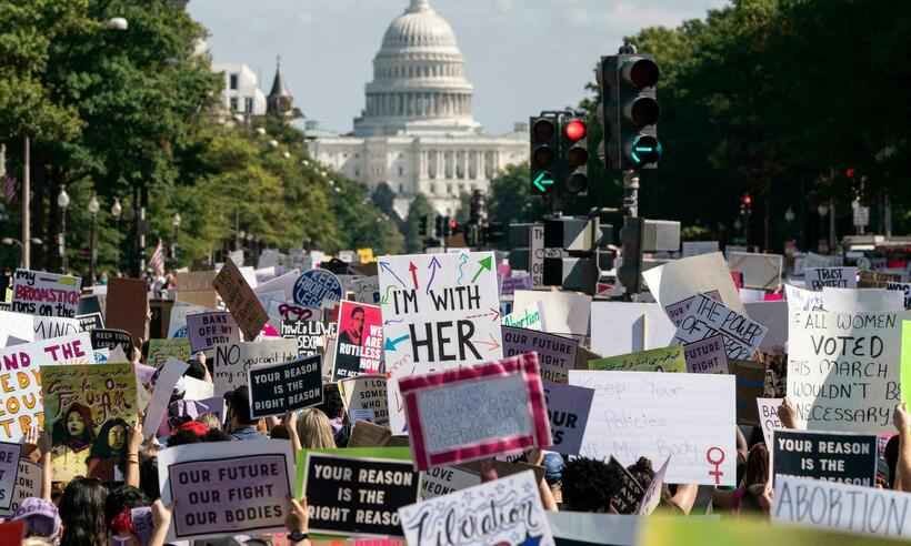 Biden pede que Suprema Corte bloqueie lei do Texas restringindo o aborto - JOSHUA ROBERTS/AFP