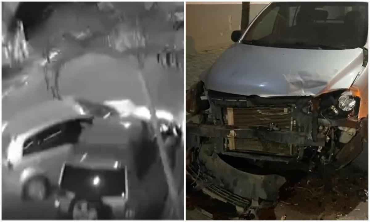 Inabilitado, homem pega carro emprestado para sair com namorada e se dá mal - PM/Divulgação