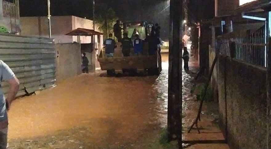 Chuva deixa rastro de destruição em Ouro Preto; veja vídeo - Prefeitura de Ouro Preto/Divulgação