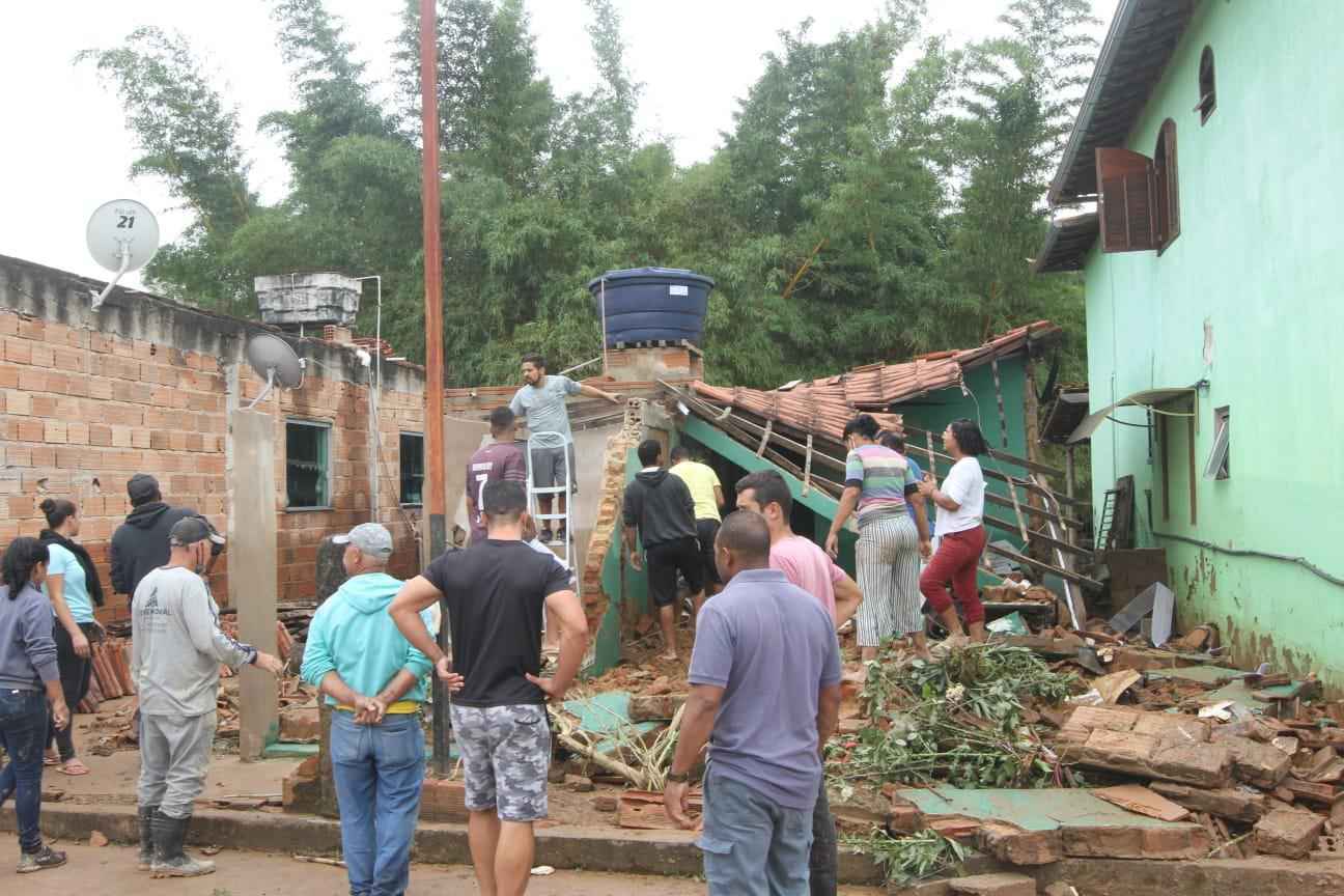 Morador de Ouro Preto sobre enchente: 'Sobrou a roupa do corpo' - Jair Amaral/EM/D.A.Press