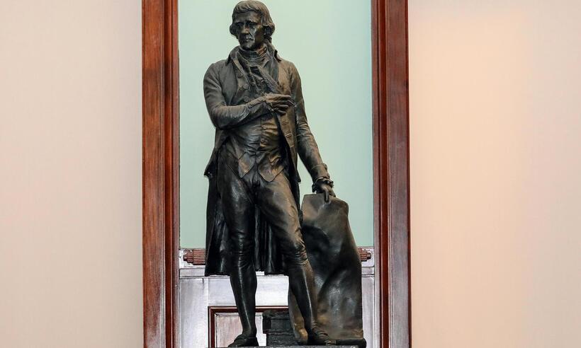Nova York retira estátua de ex-presidente que teve mais de 600 escravos - Reprodução/Governo de Nova York