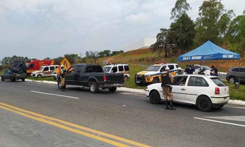 Operações rodoviárias em MG flagraram 1,2 mil foragidos da justiça este ano - PMRv/Divulgação