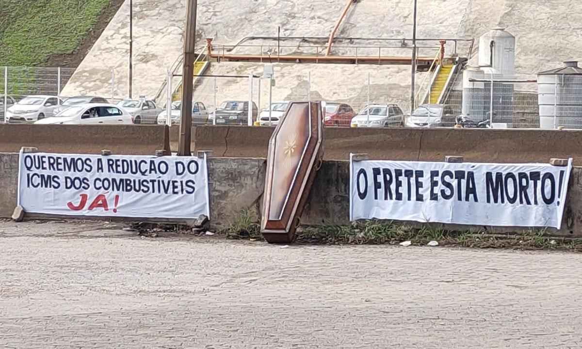 Tanqueiros de Minas fazem paralisação nesta quinta-feira na Grande BH - Divulgação