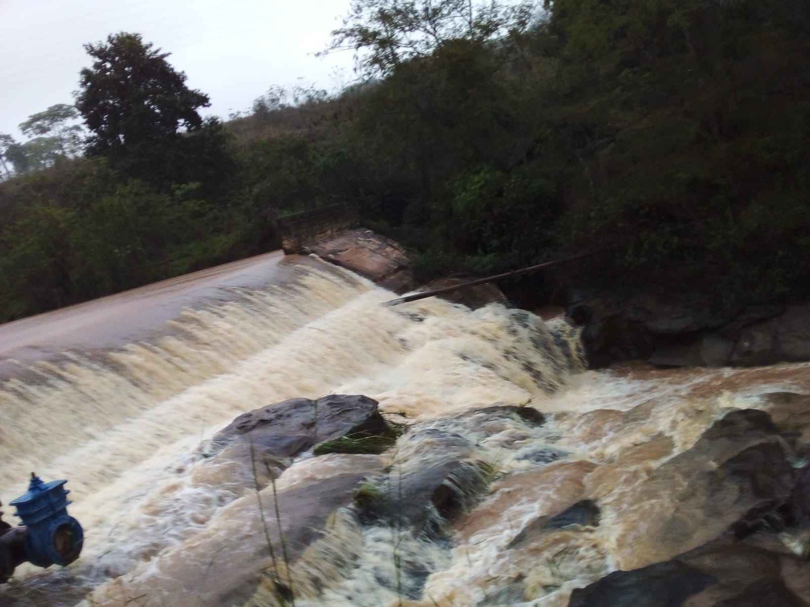 Devido às chuvas, racionamento de água chega ao fim em Itabira - SAAE/Divulgação