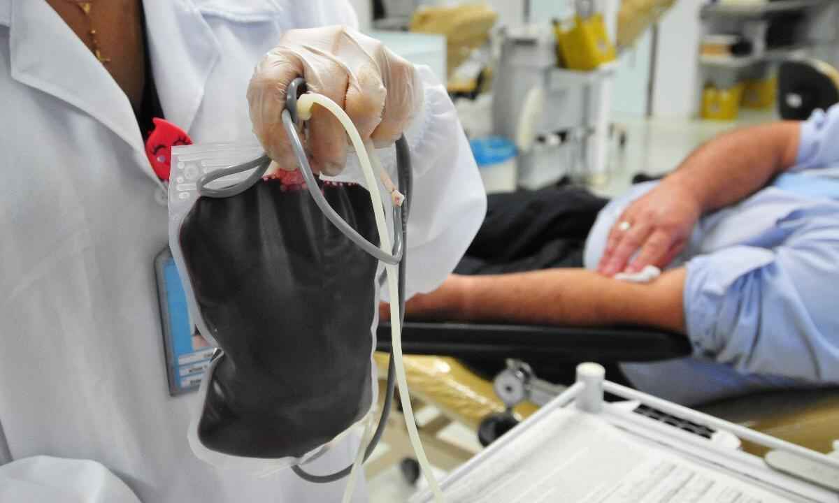 Carreta itinerante para doação de sangue chega à Contagem - Gladyston Rodrigues/EM/D.A Press