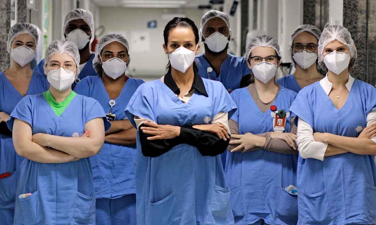 Semana para recordar vitórias dos médicos na luta contra o coronavírus - Samuel Ramos/Santa Casa/ Divulgação
