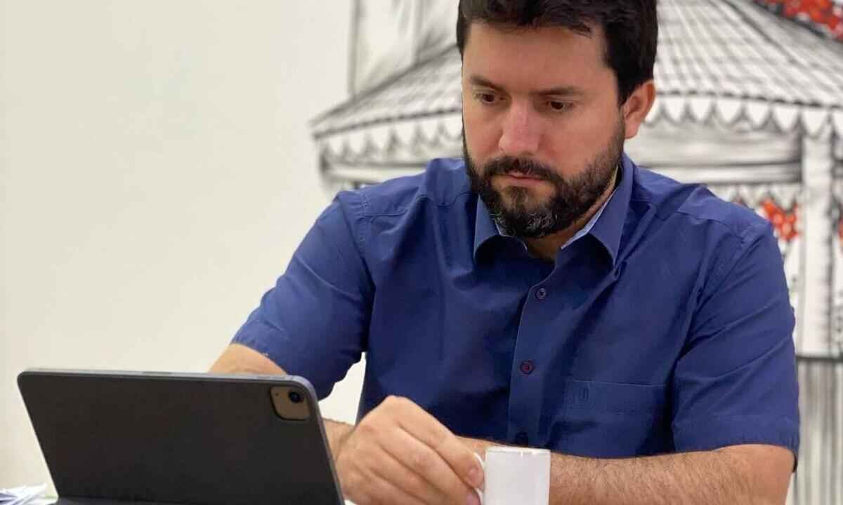 Vice-governador eleito, Luis Eduardo Falc&atilde;o, &eacute; o coordenador da equipe de transi&ccedil;&atilde;o -  (crédito: Reprodu&ccedil;&atilde;o/Instagram)