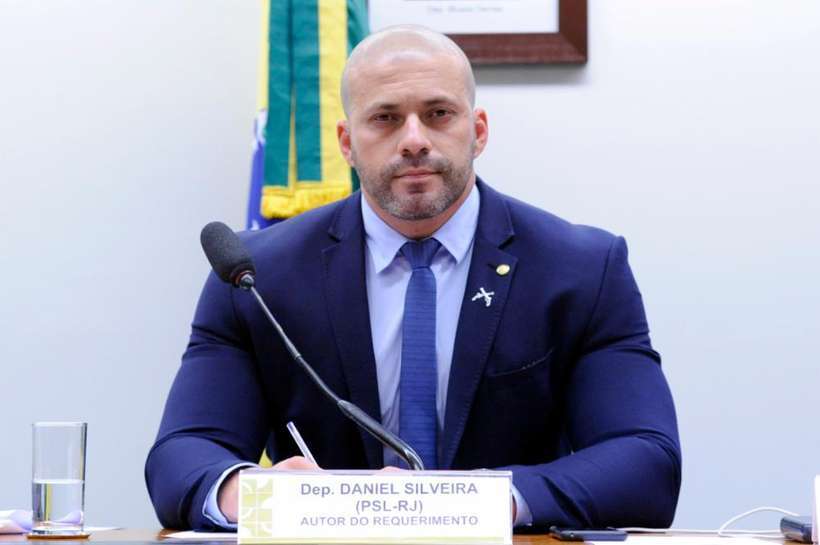 Supremo forma maioria para manter prisão do deputado Daniel Silveira - Redes Sociais/Reprodução
