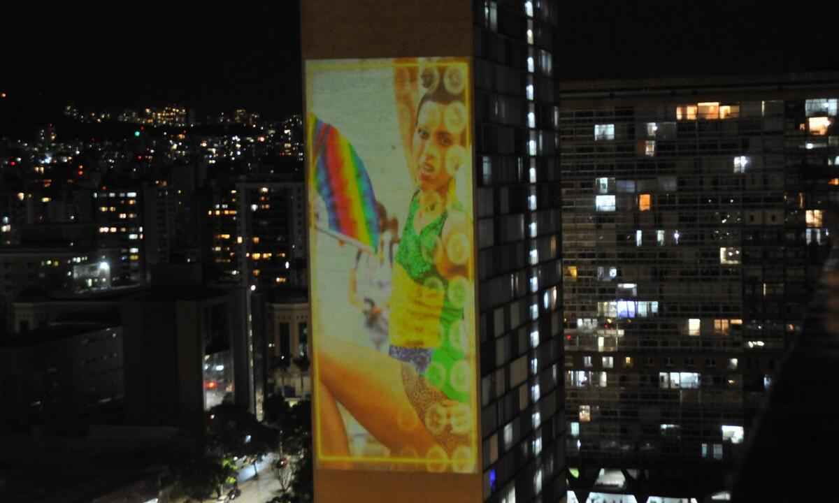 Projeção no JK homenageia população LGBTQIA+ e encanta público - Gladyston Rodrigues/EM/D.A Press