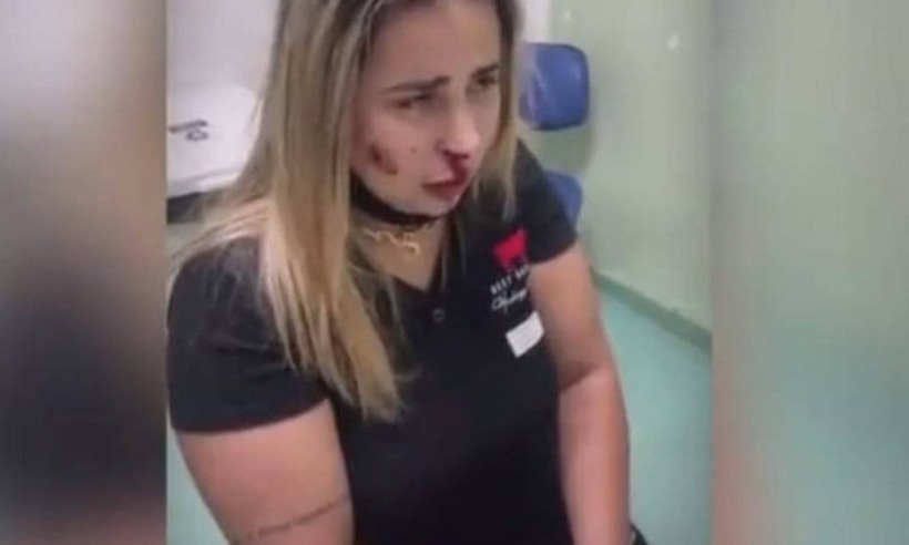 Vídeo mostra agressão de PM a mulher em abordagem no Paraná; assista - Reprodução/Redes Sociais
