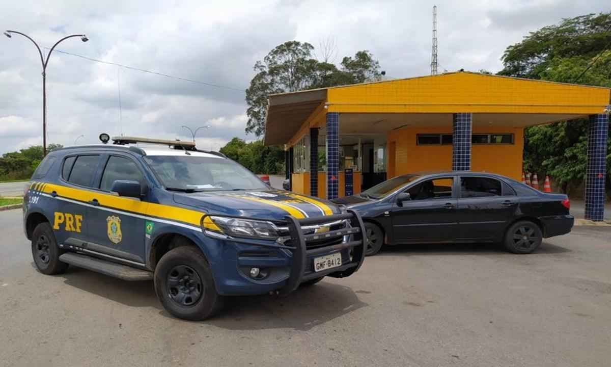 PRF apreende carga de cocaína avaliada em mais de R$ 3 milhões em Minas - PRF/Divulgação
