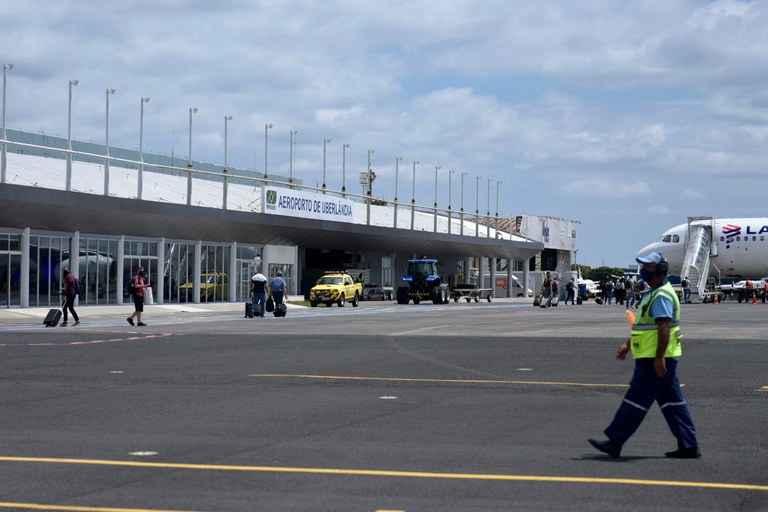 Aeroporto de Uberlândia passa a receber 3,9 milhões de passageiros no ano - Ricardo Botelho/Ministério da Infraestrutura/Reprodução