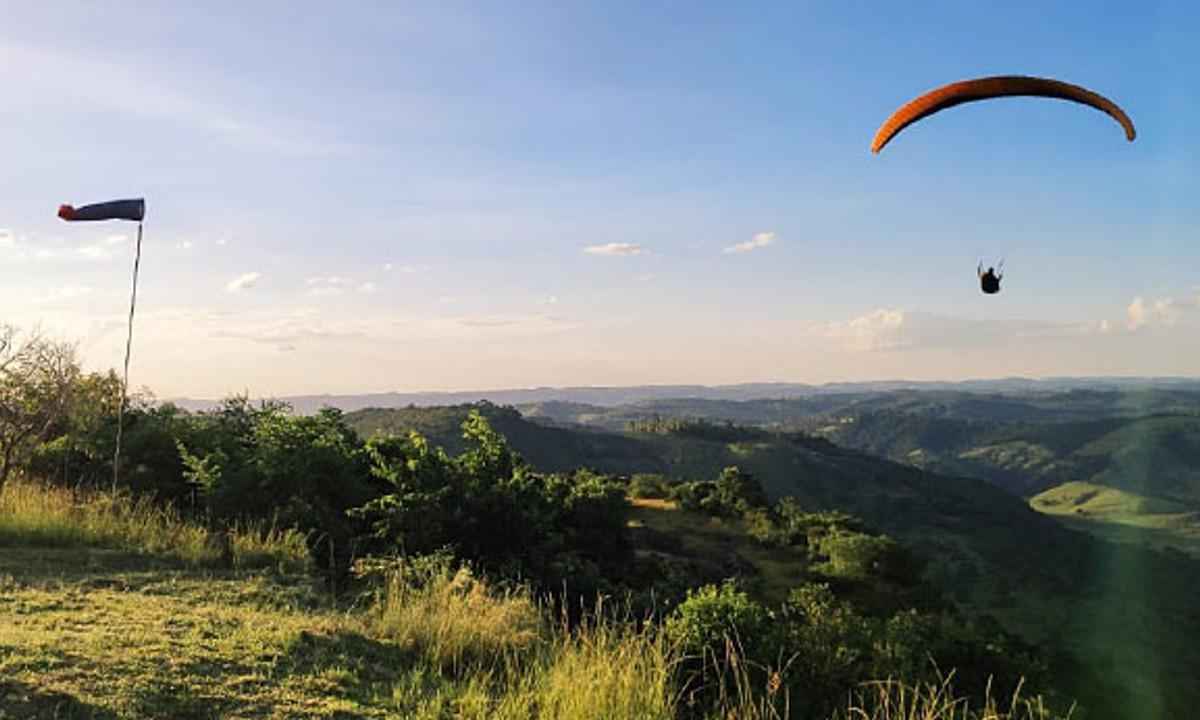 Parque Natural de Voo Livre é criado e deve aquecer turismo a 185 km de BH - Fabiano Kuki/Arquivo Pessoal