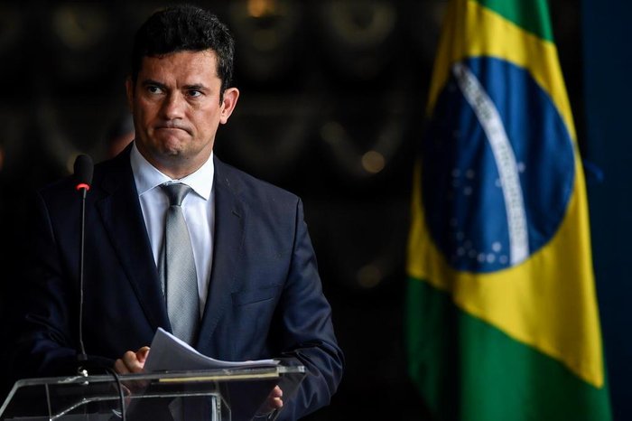 Sergio Moro critica lei de improbidade sancionada por Bolsonaro - Nelson Almeida/AFP
