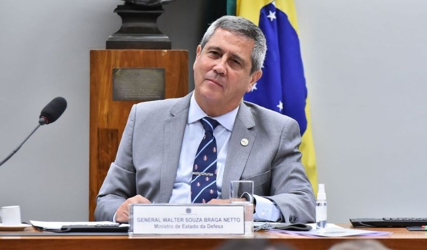 Braga Netto diz que não há insubordinação nas Forças Armadas - Agência Brasil/Reprodução 