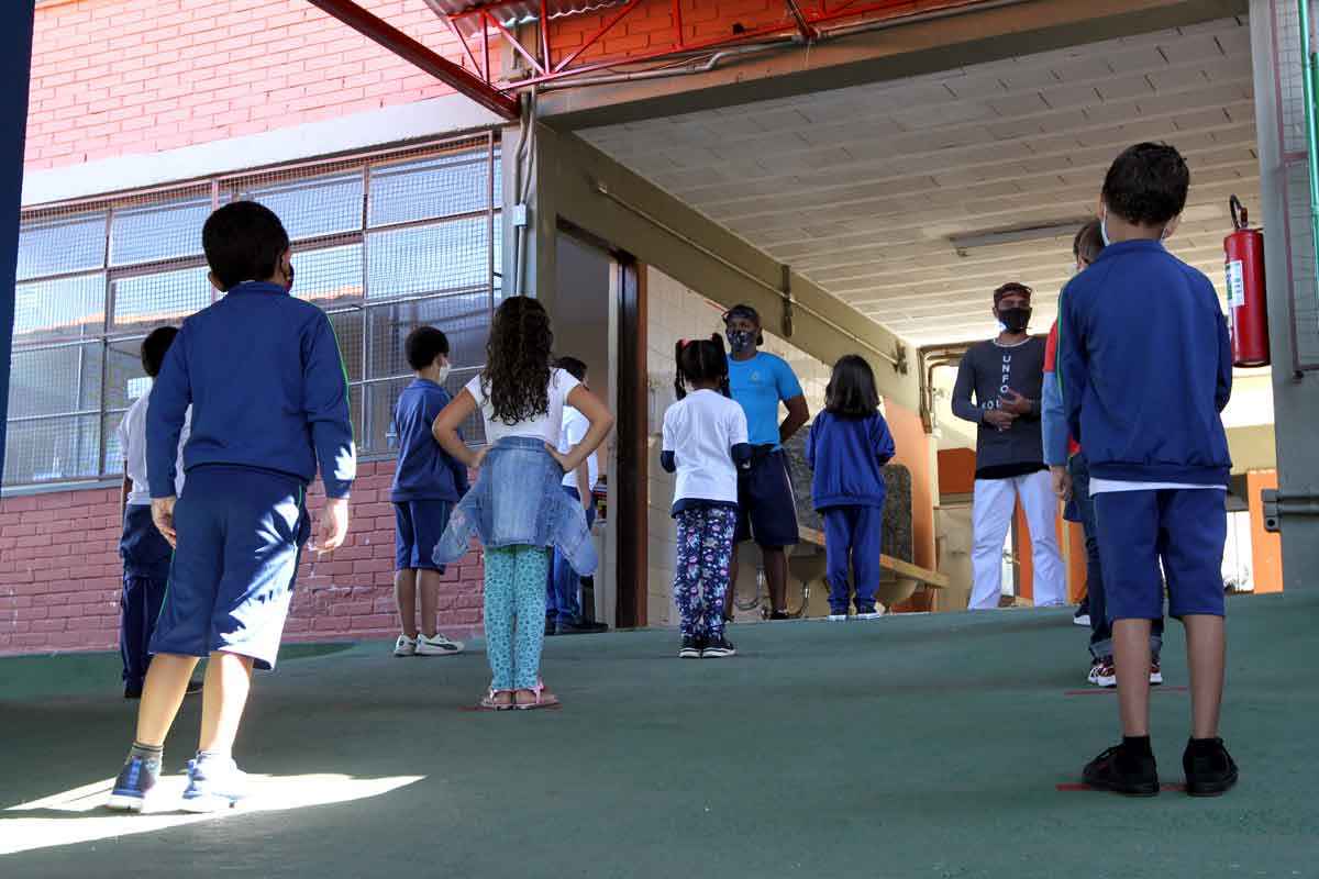 A partir do dia 3, aula presencial é compulsória na rede municipal de BH - Jair Amaral/EM/D.A Press
