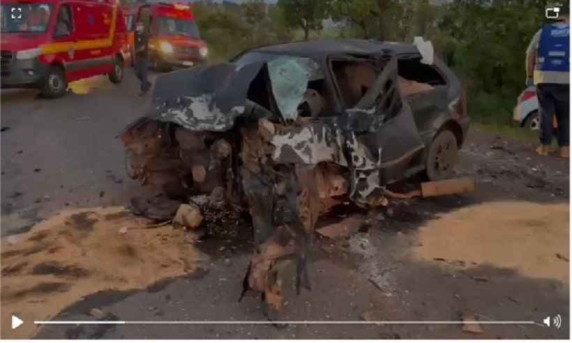 Três pessoas morrem em dois acidentes nas rodovias de Minas  - CBMMG