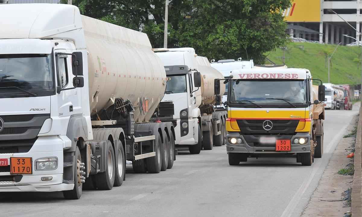 Com chance de greve, TJ proíbe bloqueio total de rodovias em Minas - Gladyston Rodrigues/EM/D.A Press - 21/10/2021